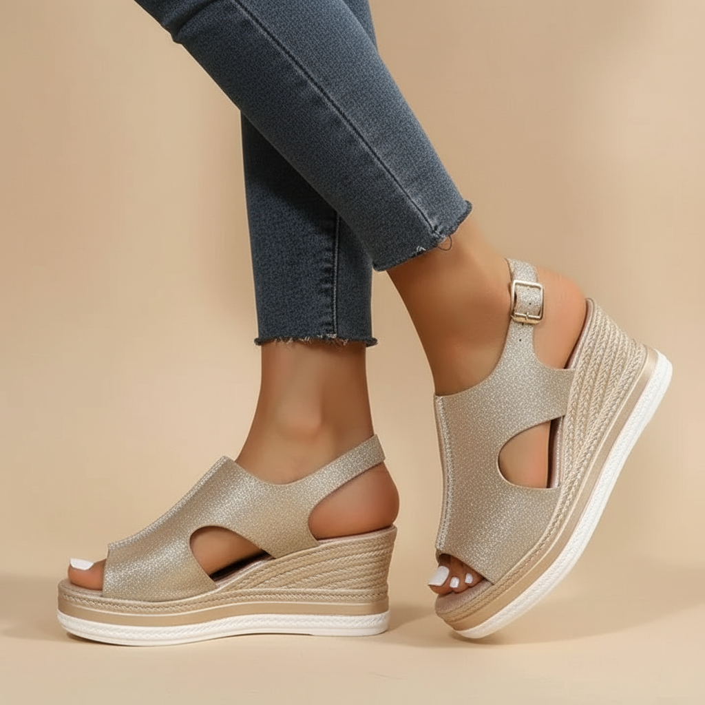 Maeve – Relaxed Wedge Sandals