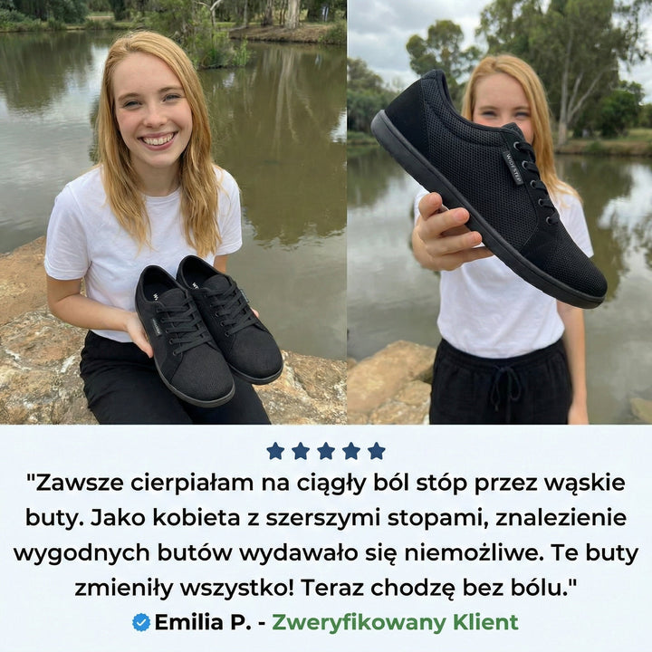 Ortoflex WideStep™ - Szerokie buty barefoot dla zmęczonych stóp
