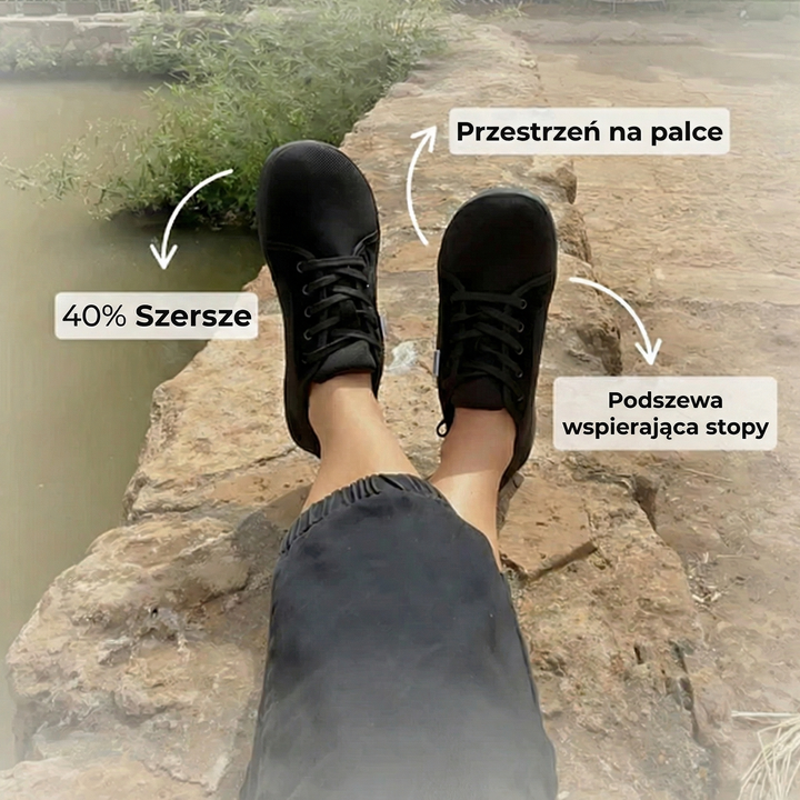 Ortoflex WideStep™ - Szerokie buty barefoot dla zmęczonych stóp