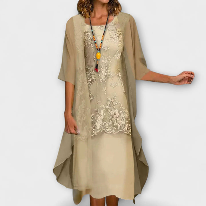 Penliah | Elegant Midi Dress