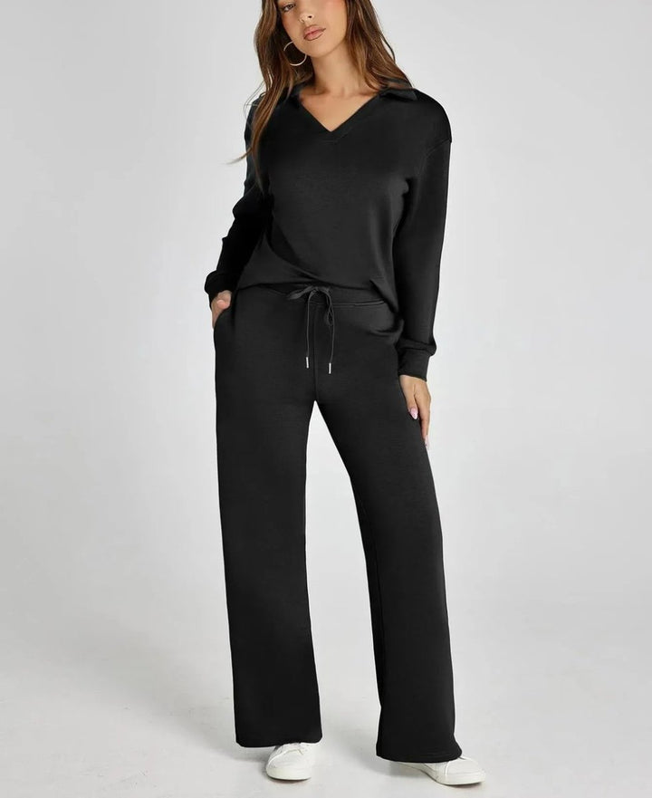 Dora | Casual Long Sleeve Two-piece Set