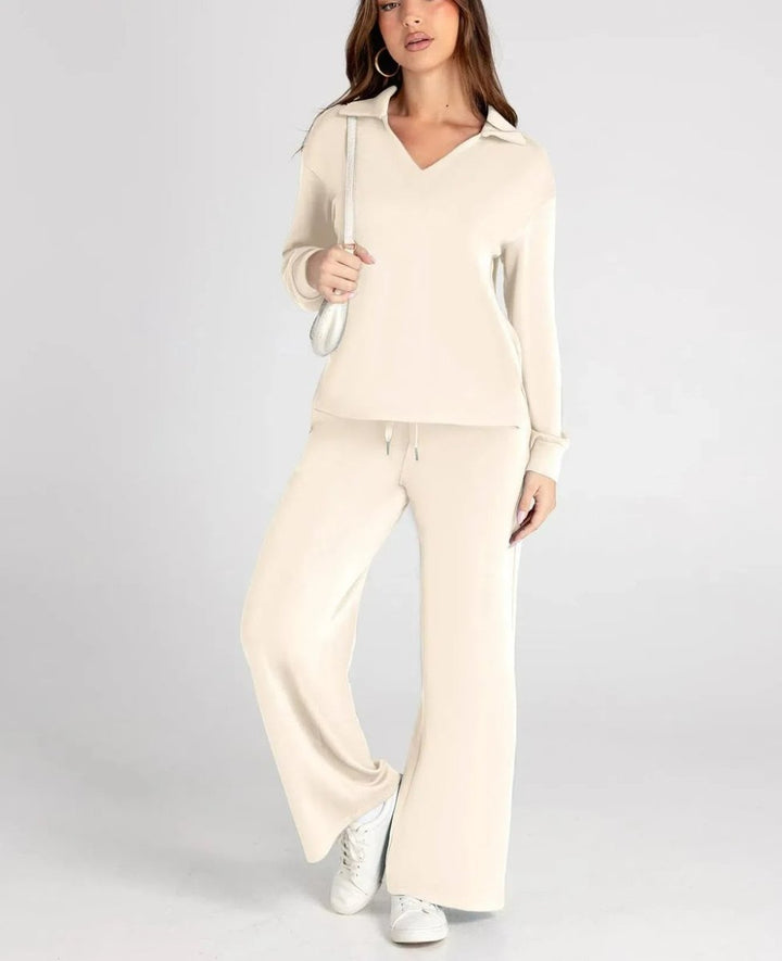 Dora | Casual Long Sleeve Two-piece Set