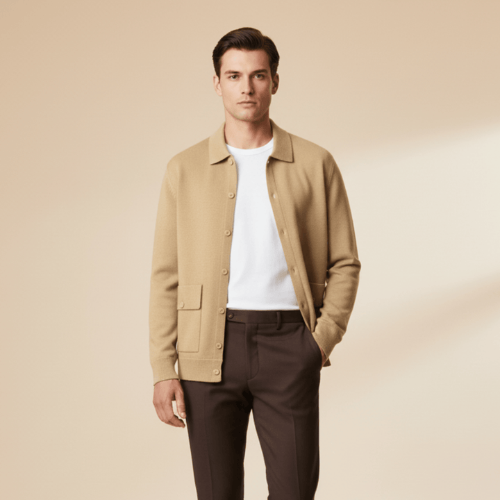 Emma & Rose refined cashmere jacket — premium winter outerwear