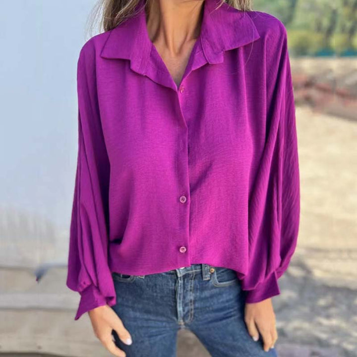 CORNELIA CLASSIC LONG-SLEEVED BLOUSE