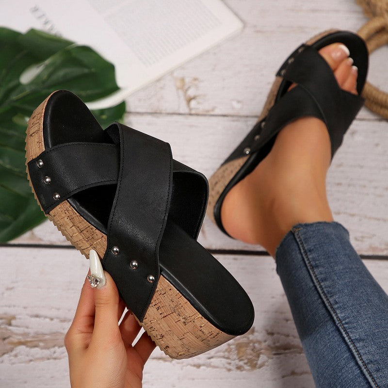 Oakley – Boho Wedge Sandals