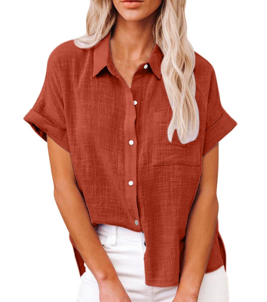 Ivy | Women's Lightweight Short-Sleeve Button-Front Shirt